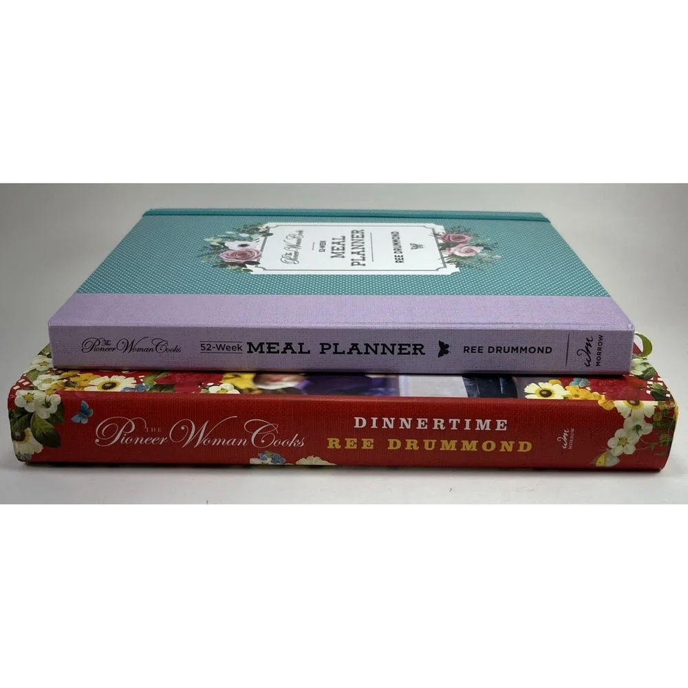 Pioneer Woman Dinnertime Cookbook & 52-Week Meal Planner Recipes Cooks‎ Book EUC